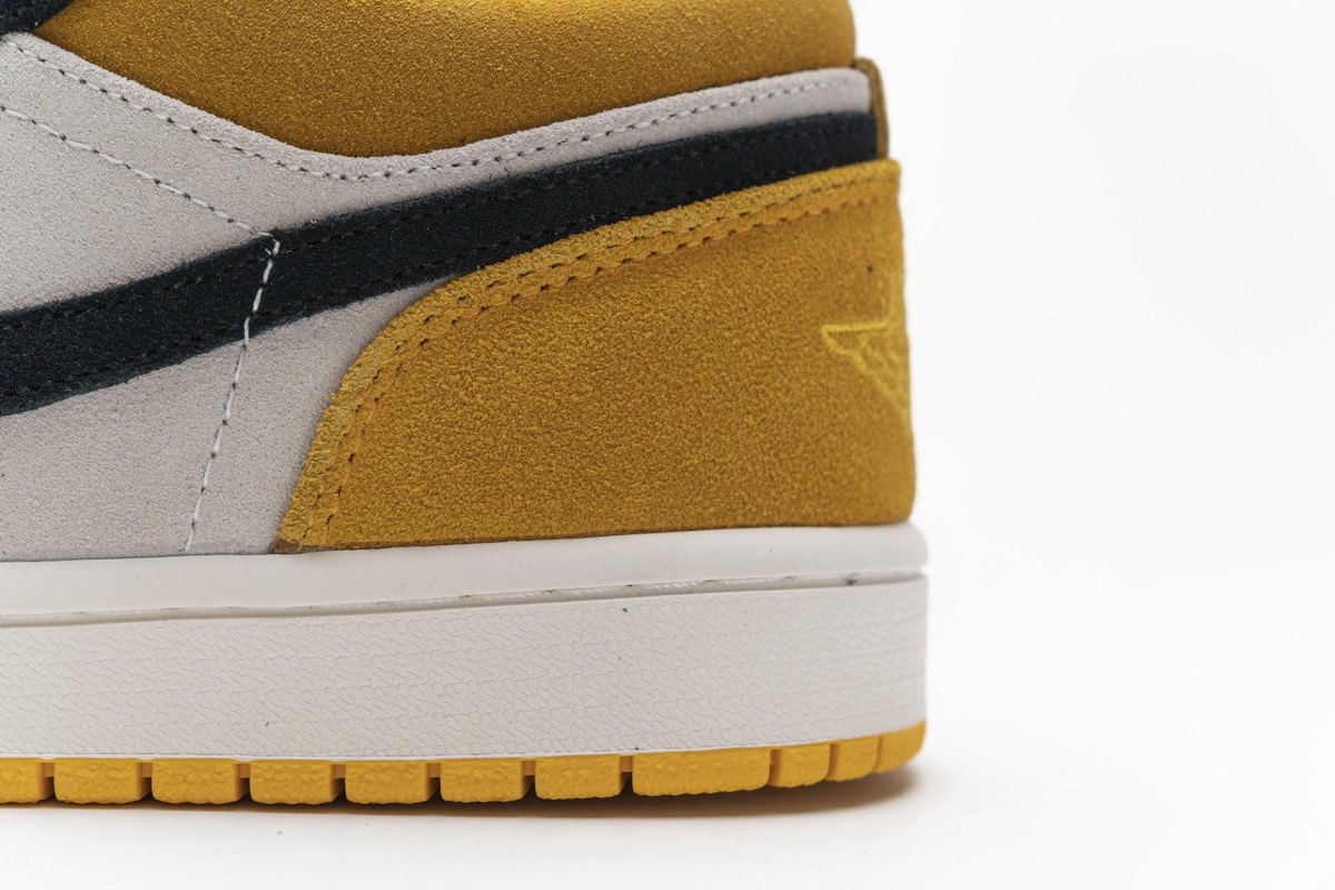 Jordan 1 Low Sail University Gold Black (Cheap Sneakers)