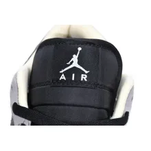 Jordan 1 Low SE Crater Black Grey (Cheap Sneakers)
