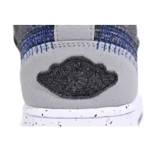 Jordan 1 Low SE Crater Black Grey (Cheap Sneakers)