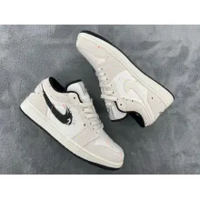 Jordan 1 Low SE Paint Splatter (GS) (Cheap Sneakers)