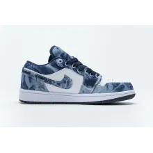 Jordan 1 Low Washed Denim (Cheap Sneakers)