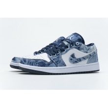 Jordan 1 Low Washed Denim (Cheap Sneakers)