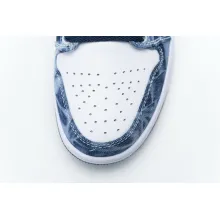 Jordan 1 Low Washed Denim (Cheap Sneakers)