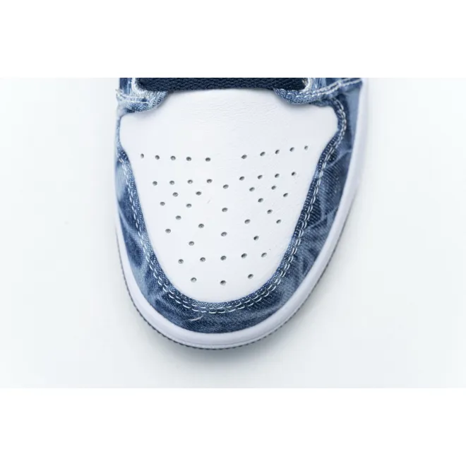 Jordan 1 Low Washed Denim (Cheap Sneakers)