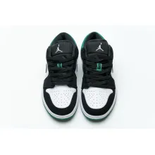 Jordan 1 Low White Black Mystic Green (Cheap Sneakers)