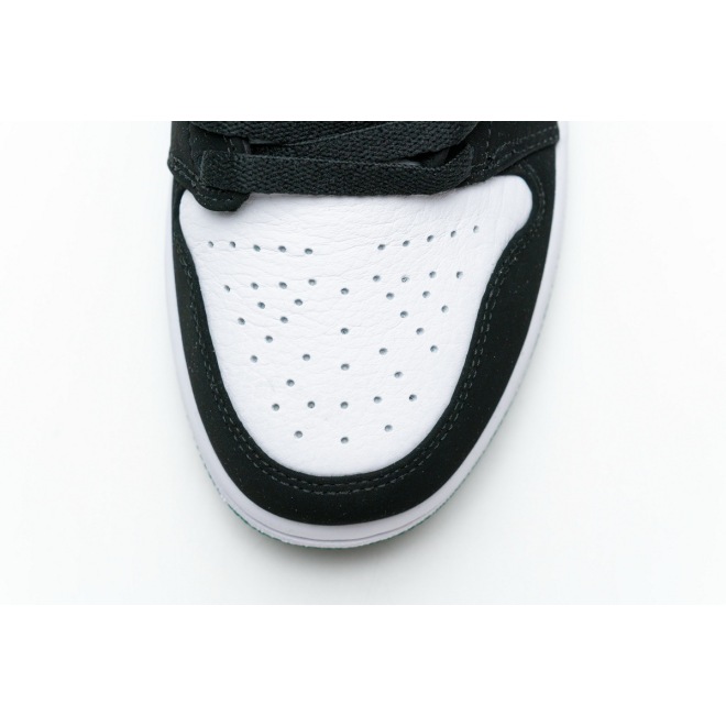 Jordan 1 Low White Black Mystic Green (Cheap Sneakers)