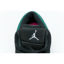 Jordan 1 Low White Black Mystic Green (Cheap Sneakers)