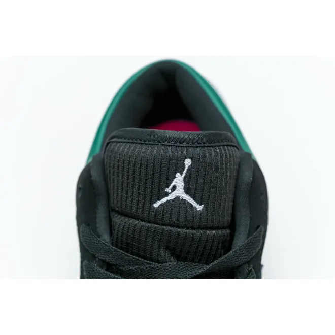 Jordan 1 Low White Black Mystic Green (Cheap Sneakers)