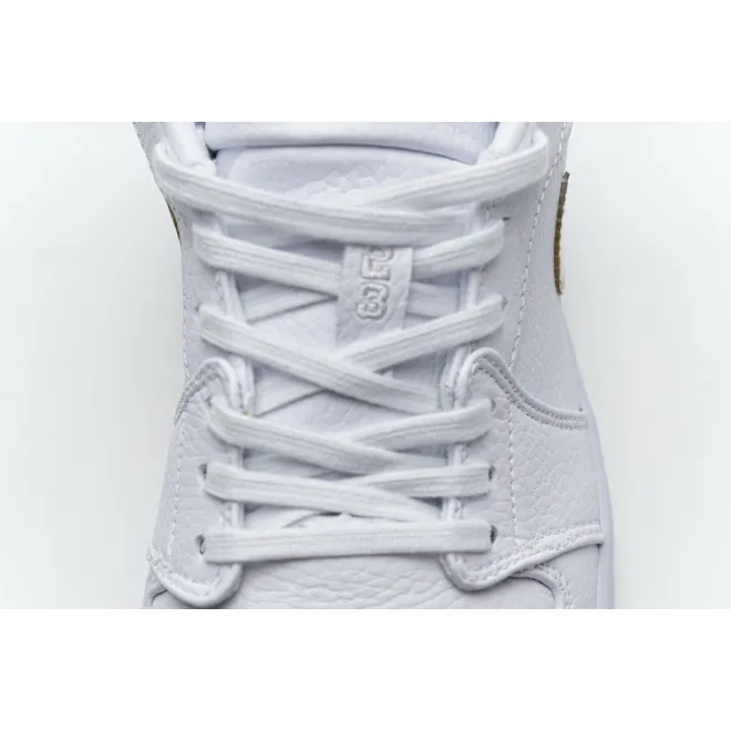 Jordan 1 Low White Metallic Gold (W) (Cheap Sneakers)
