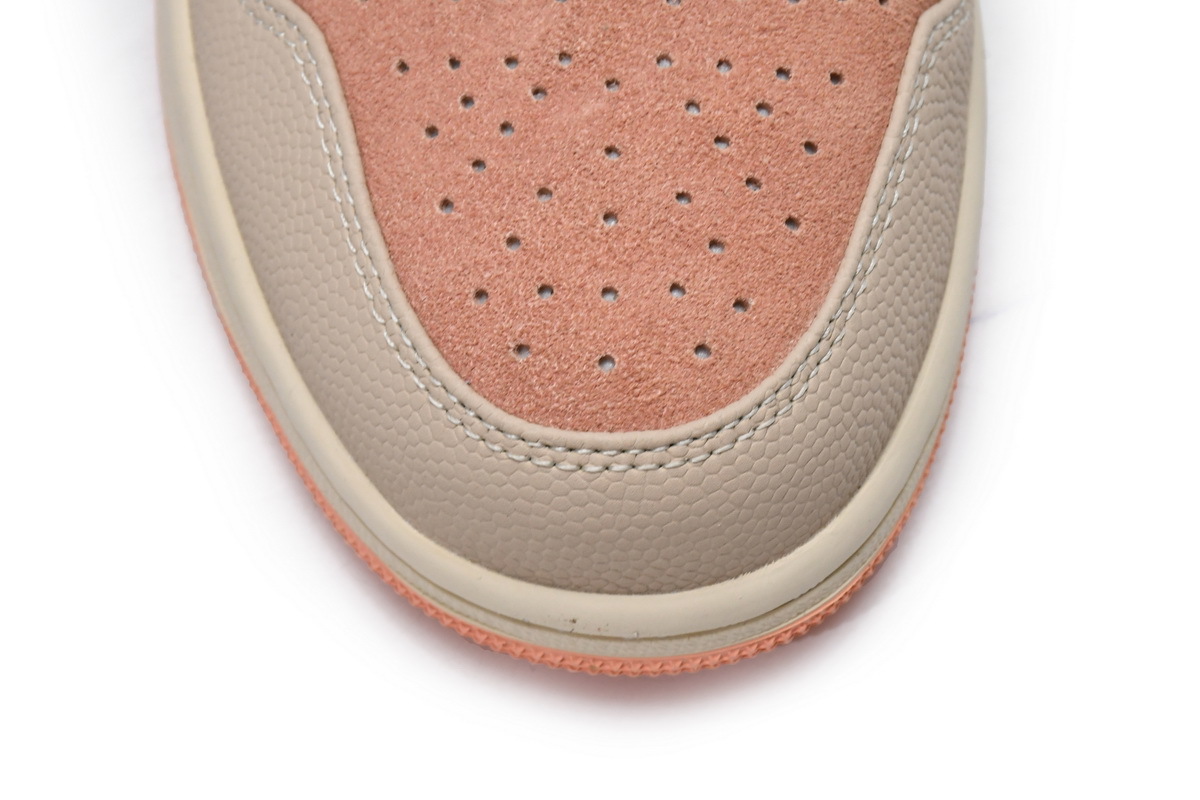 Jordan 1 Mid Apricot Orange (W) (Mid Quality)