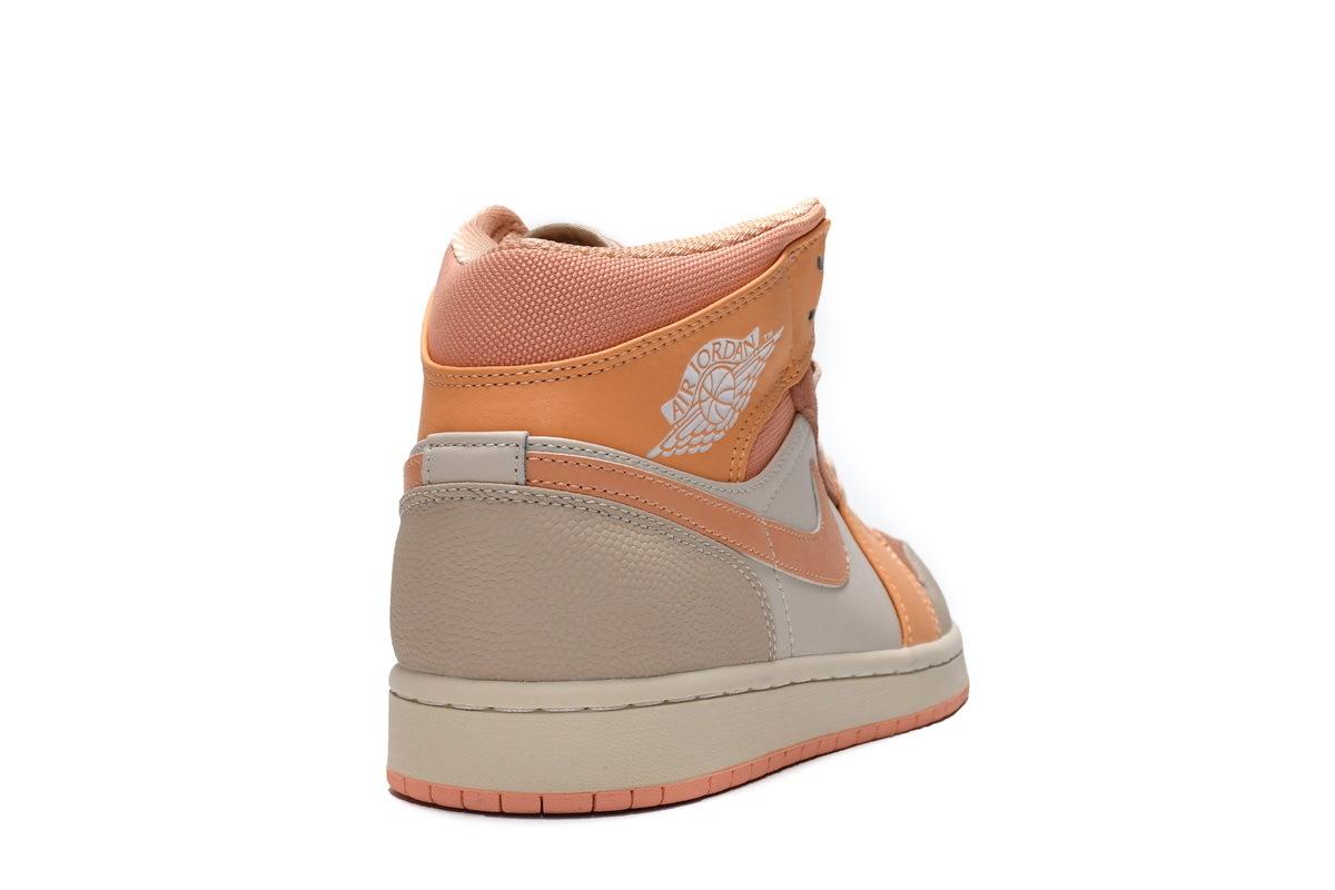 Jordan 1 Mid Apricot Orange (W) (Mid Quality)