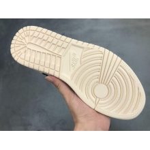 Jordan 1 Mid Barely Orange Light Violet (W) (Mid Quality)