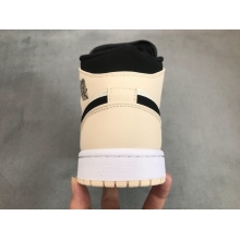 Jordan 1 Mid Barely Orange Light Violet (W) (Mid Quality)