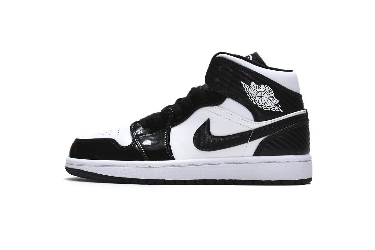 Jordan 1 Mid Carbon Fiber (Mid Quality)