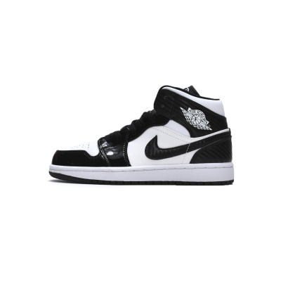 Jordan 1 Mid Carbon Fiber (Mid Quality)