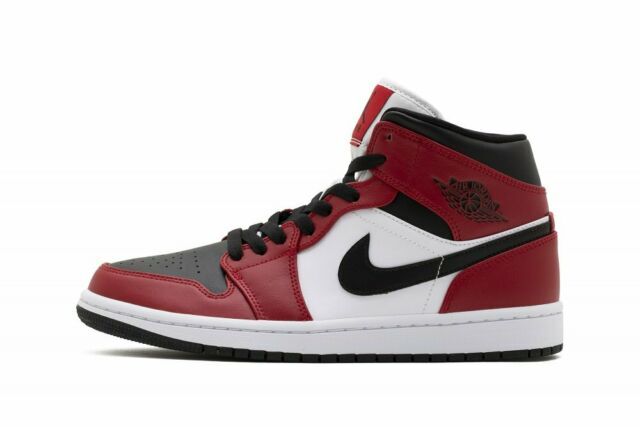 Jordan 1 Mid Chicago Toe (Mid Quality)