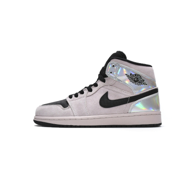 Jordan 1 Mid Dirty Powder Iridescent (W) (Mid Quality)