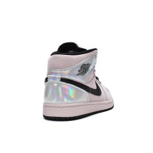 Jordan 1 Mid Dirty Powder Iridescent (W) (Mid Quality)