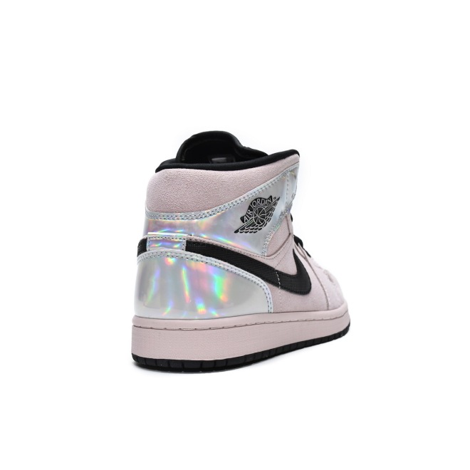 Jordan 1 Mid Dirty Powder Iridescent (W) (Mid Quality)