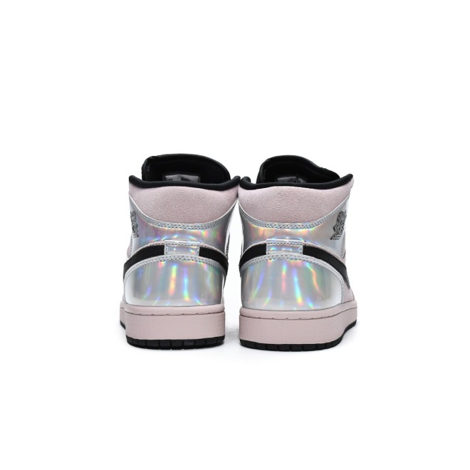 Jordan 1 Mid Dirty Powder Iridescent (W) (Mid Quality)