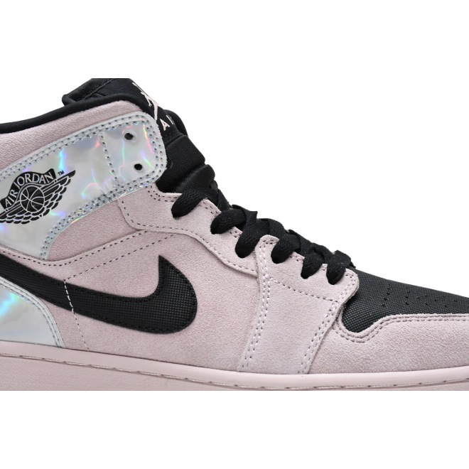 Jordan 1 Mid Dirty Powder Iridescent (W) (Mid Quality)