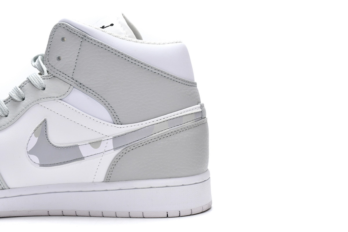 Jordan 1 Mid Grey Camo (Mid Quality)