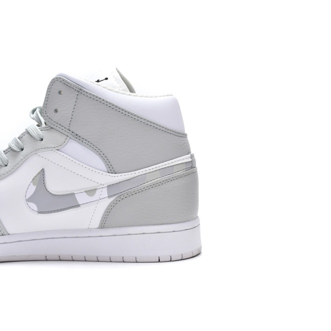 Jordan 1 Mid Grey Camo (Mid Quality)