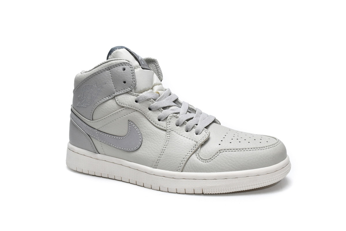 Jordan 1 Mid Light Bone (Mid Quality)