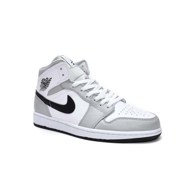 Jordan 1 Mid Light Smoke Grey (W) (Mid Quality)