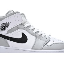 Jordan 1 Mid Light Smoke Grey (W) (Mid Quality)