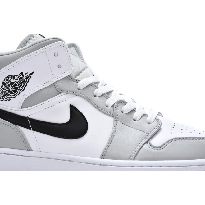 Jordan 1 Mid Light Smoke Grey (W) (Mid Quality)