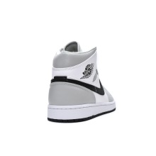 Jordan 1 Mid Light Smoke Grey (W) (Mid Quality)