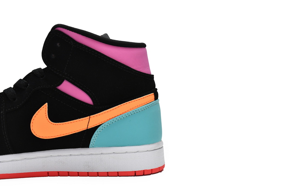 Jordan 1 Mid Multi-Color (GS) (Mid Quality)