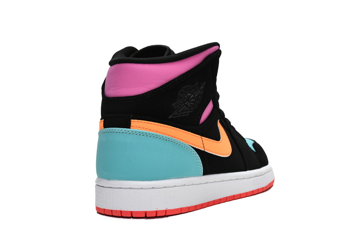 Jordan 1 Mid Multi-Color (GS) (Mid Quality)