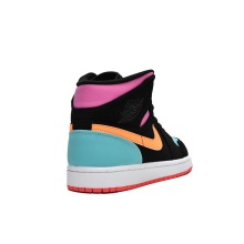 Jordan 1 Mid Multi-Color (GS) (Mid Quality)