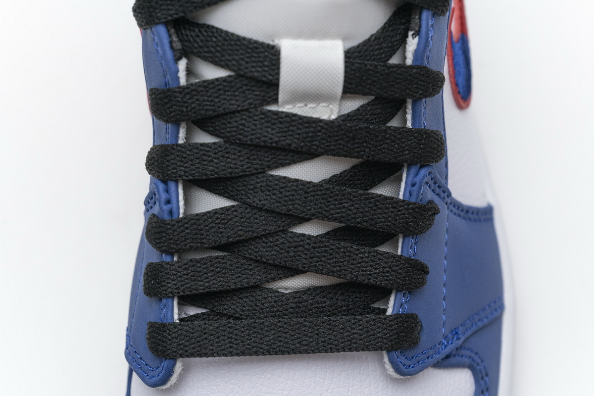 Jordan 1 Mid Multi-Color Swoosh (Mid Quality)