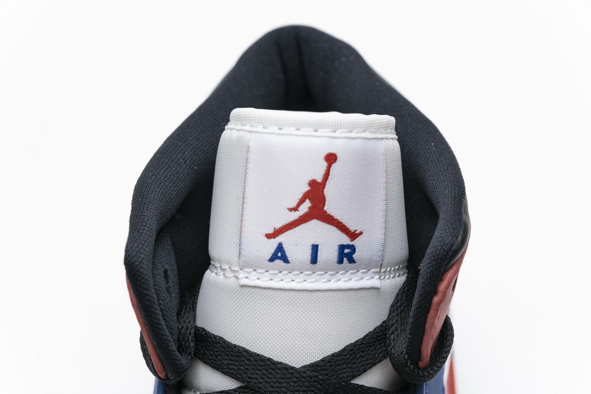 Jordan 1 Mid Multi-Color Swoosh (Mid Quality)