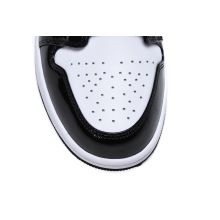 Jordan 1 Mid Patent Black White Gold (Mid Quality)