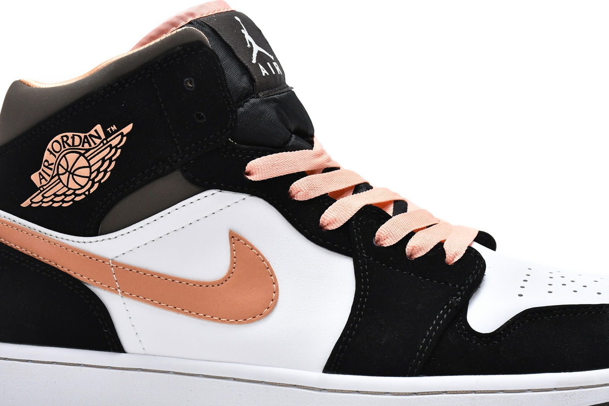 Jordan 1 Mid Peach Mocha (W) (Mid Quality)