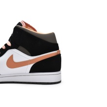 Jordan 1 Mid Peach Mocha (W) (Mid Quality)