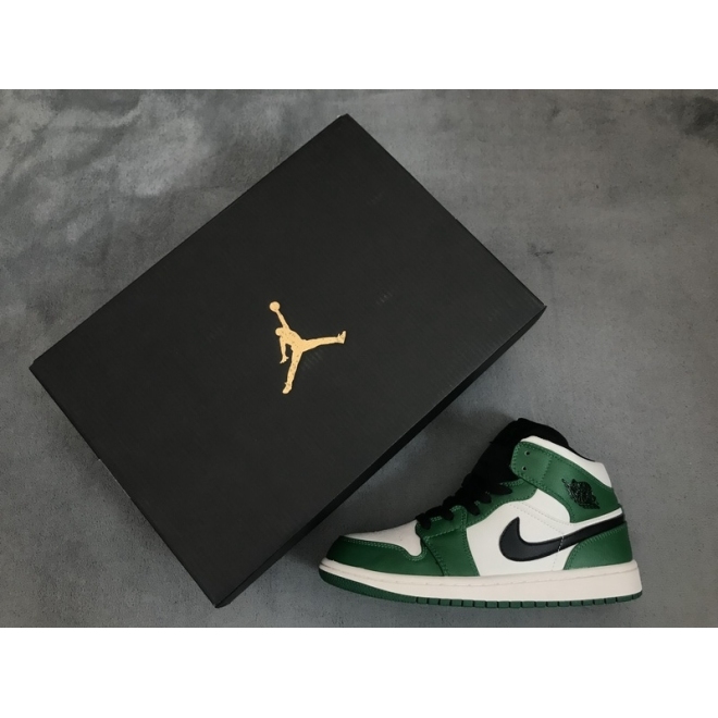 Jordan 1 Mid Pine Green (Mid Quality)