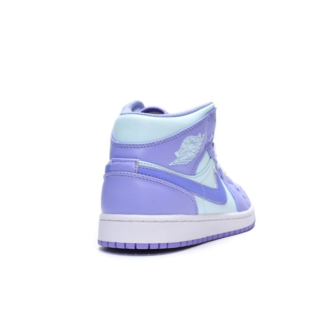 Jordan 1 Mid Purple Aqua (Mid Quality)