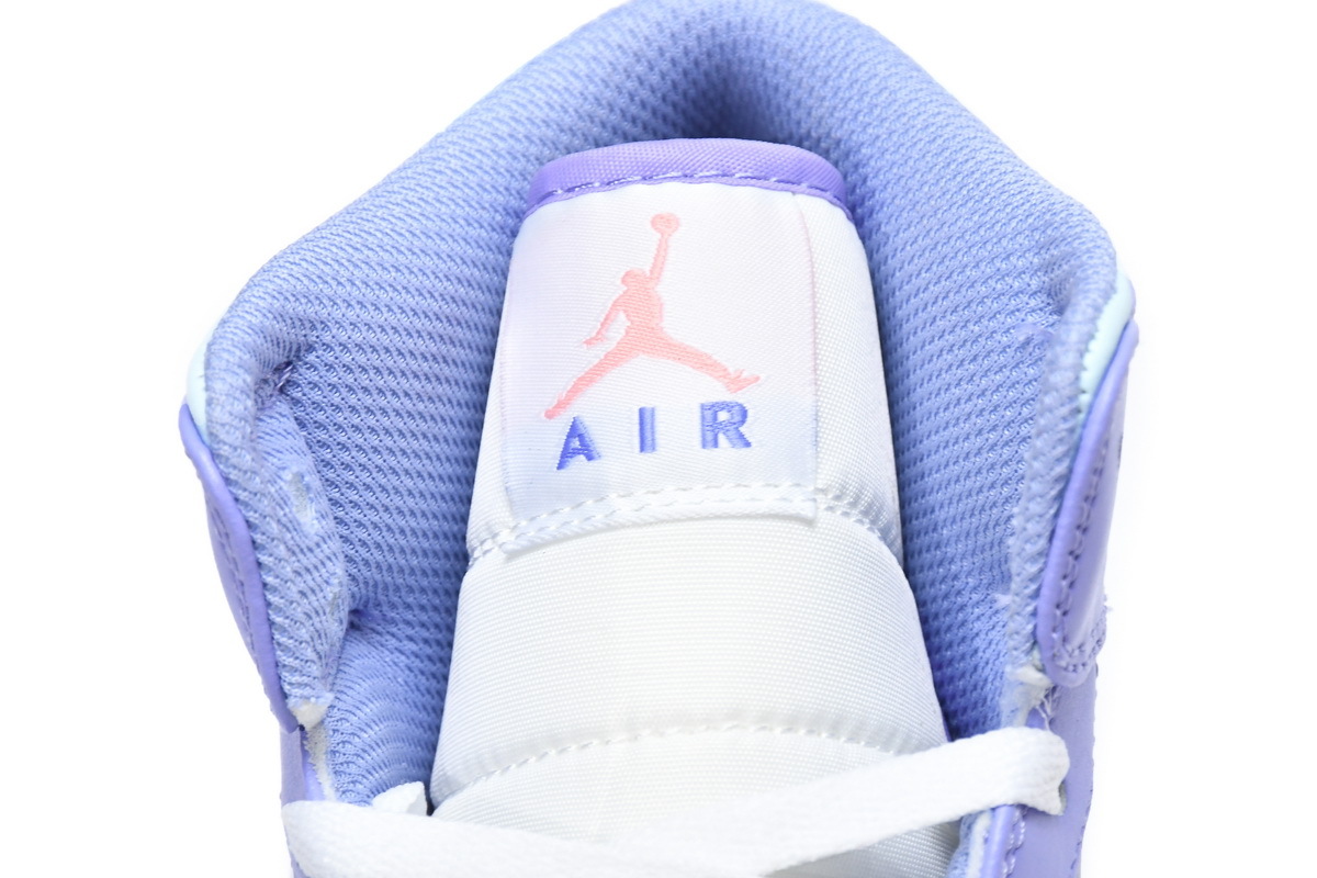 Jordan 1 Mid Purple Aqua (Mid Quality)