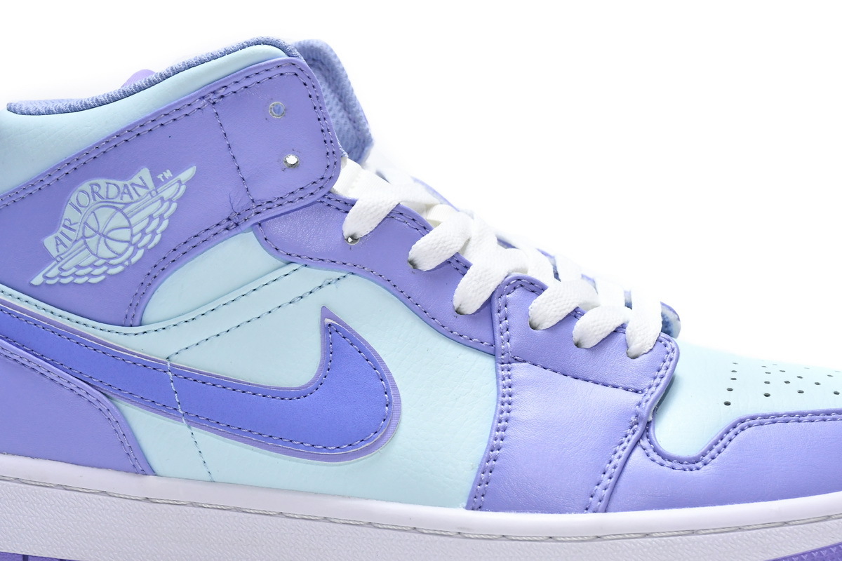 Jordan 1 Mid Purple Aqua (Mid Quality)