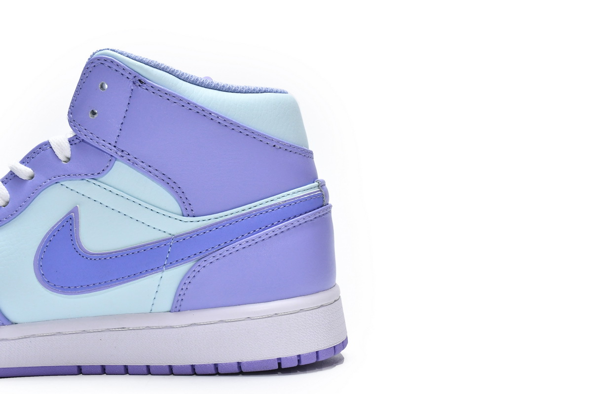 Jordan 1 Mid Purple Aqua (Mid Quality)
