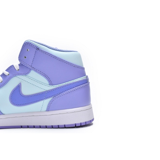 Jordan 1 Mid Purple Aqua (Mid Quality)