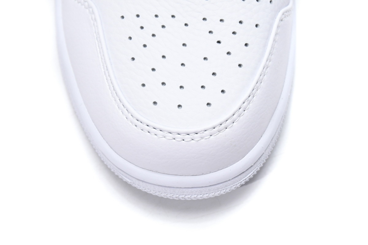 Jordan 1 Mid Triple White (2019) (Mid Quality)