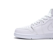 Jordan 1 Mid Triple White (2019) (Mid Quality)