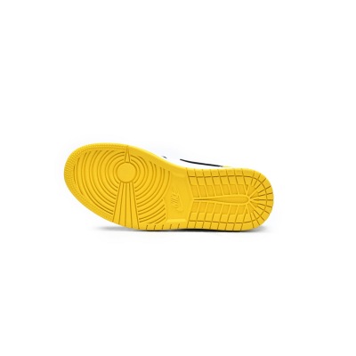 Jordan 1 Mid Yellow Toe Black (Mid Quality)