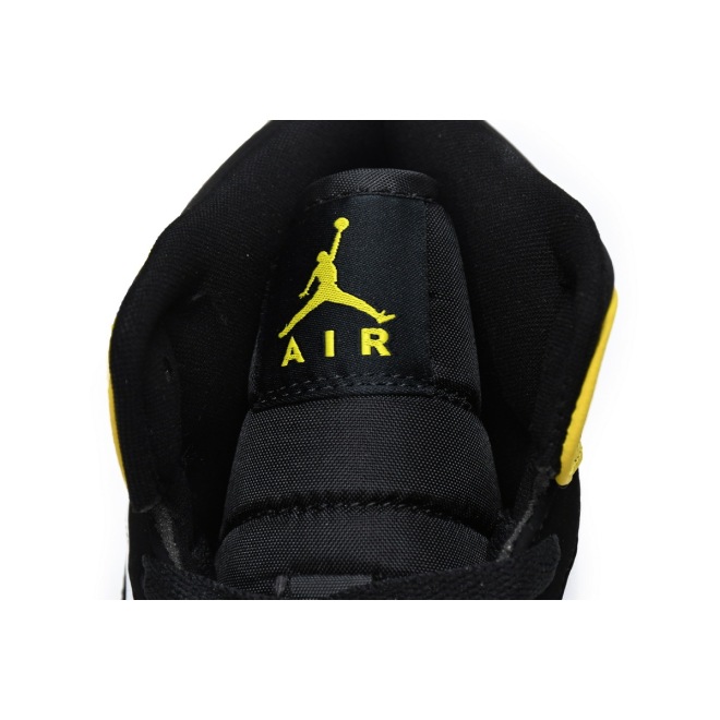 Jordan 1 Mid Yellow Toe Black (Mid Quality)